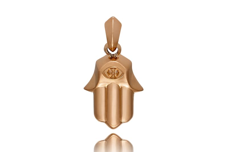 chrome hearts pendants angel medal star of david hamsa hand yin yang