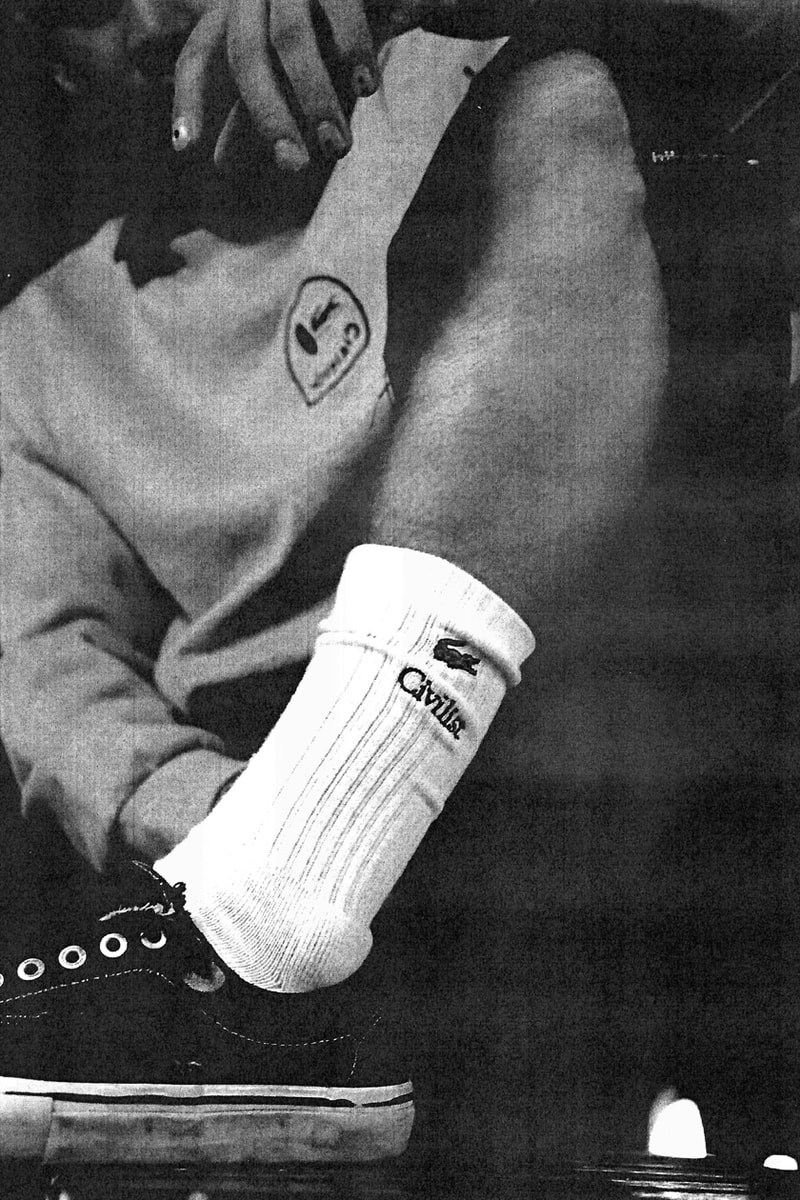 Civilist x Lacoste Collaboration Release Information Berlin Louise Trotter 