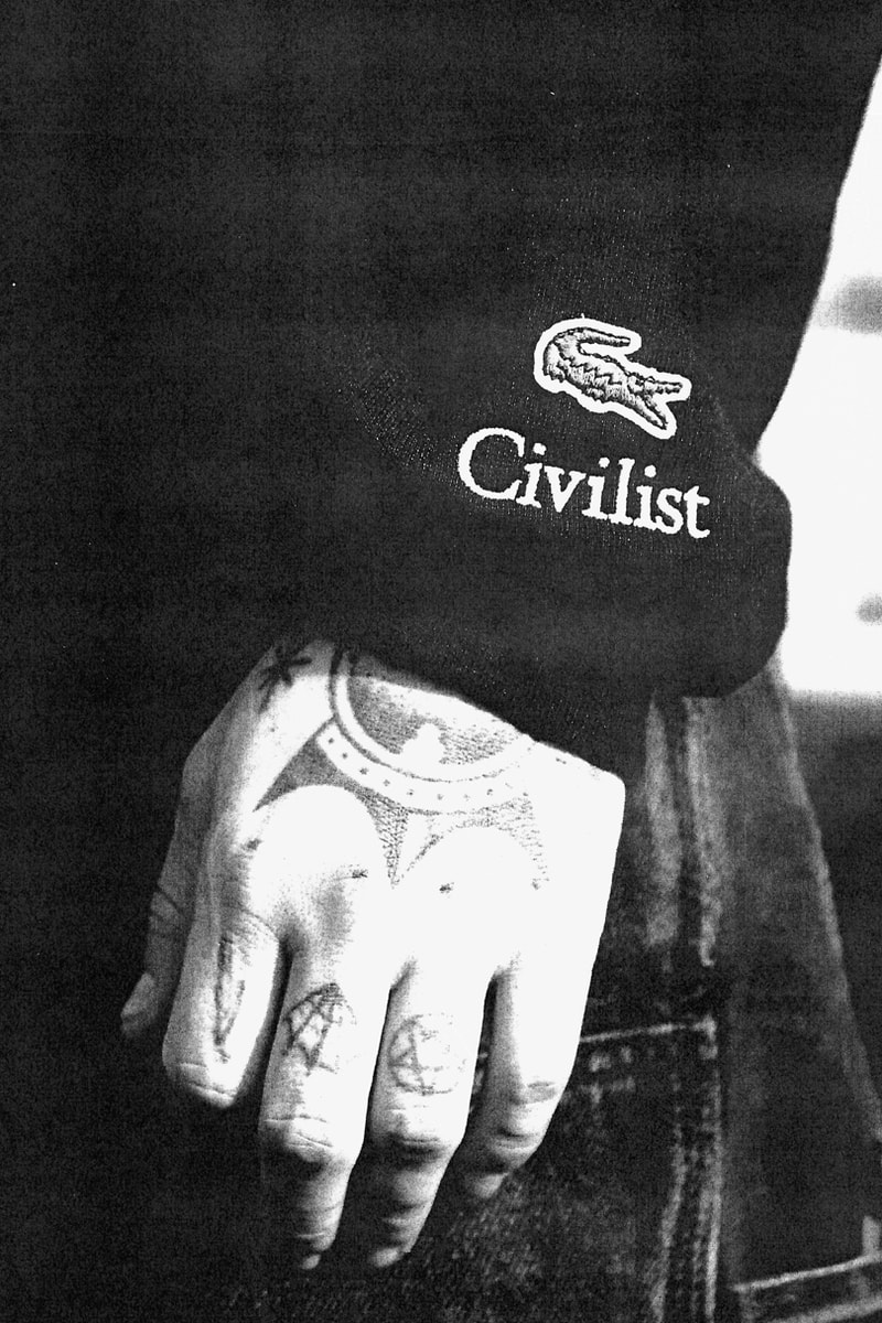 Civilist x Lacoste Collaboration Release Information Berlin Louise Trotter 