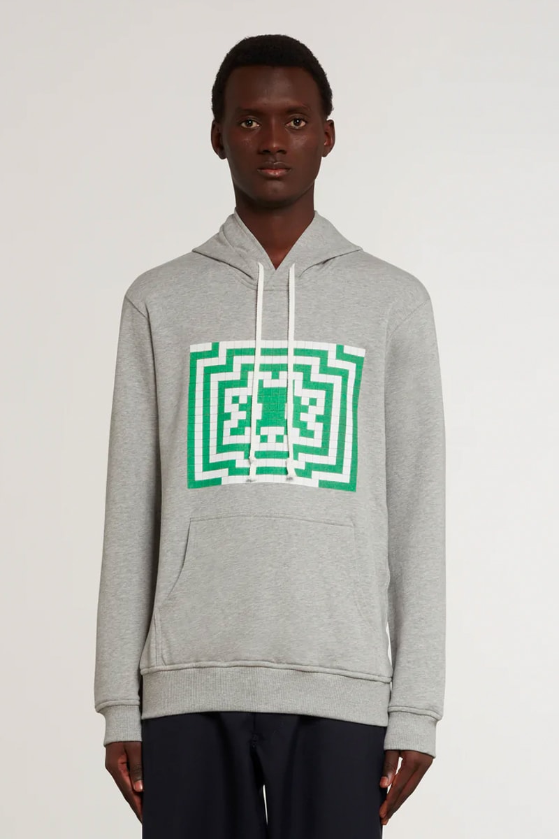 COMME des GARÇONS SHIRT Taps Invader for Colorful Pixelated Pieces Fashion