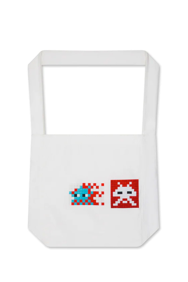 COMME des GARÇONS SHIRT Taps Invader for Colorful Pixelated Pieces Fashion