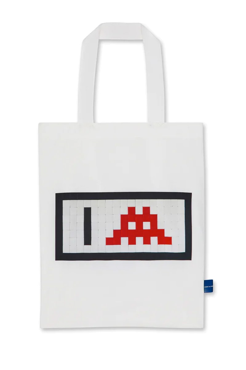 COMME des GARÇONS SHIRT Taps Invader for Colorful Pixelated Pieces Fashion