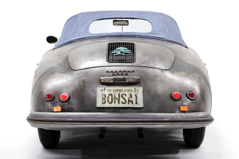 daniel arsham porsche 1955 356 speedster bonsai wabi sabi poggy yutaka fujihara sashiko japanese denim indigo boro willhoit bridgehampton images info