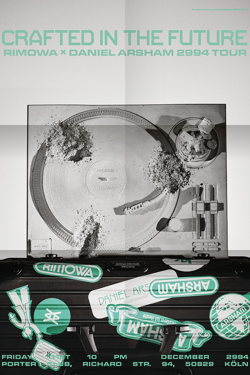Daniel Arsham x RIMOWA Eroded Pilot Case Collaboration Luggage Art Release Information 
