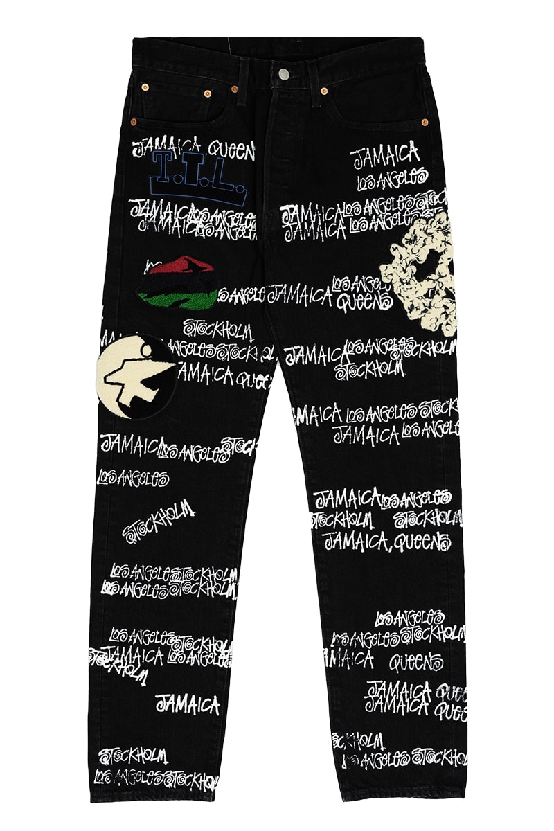 Denim Tears x Stüssy x Our Legacy Collaboration Pushes the Parameters of Style release info jamaica queens new york stockholm sweden levis
