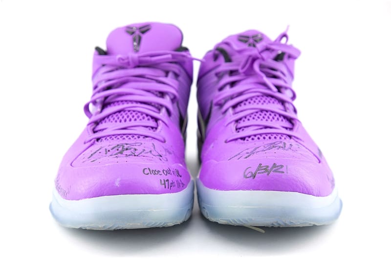 what are the purple shoes devin booker wears