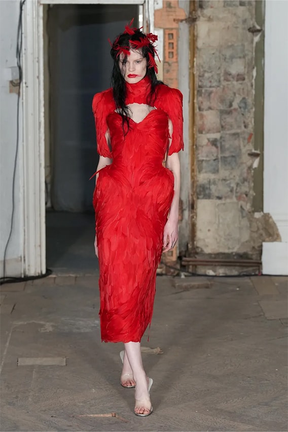 dilara red dress Dilara Gown