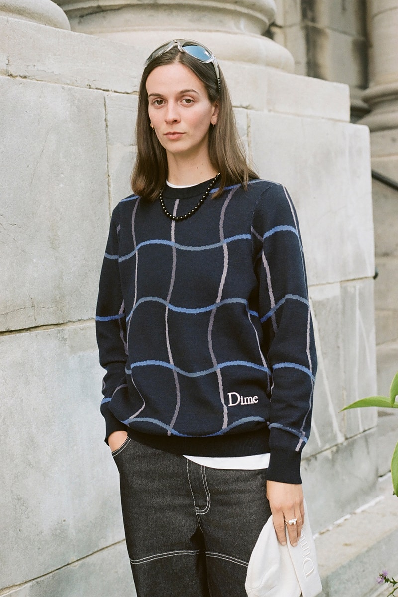 Dime Gears up for the Chilly Fall With Its Second Drop of the Season fall 2022 collection lookbook dime glory challenge skateboarding montreal canadian fleece jackets sweaters saint laurent
