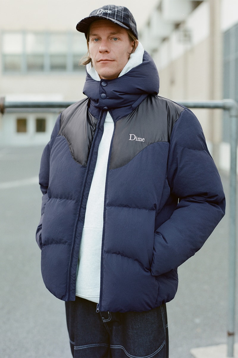 Dime Gears up for the Chilly Fall With Its Second Drop of the Season fall 2022 collection lookbook dime glory challenge skateboarding montreal canadian fleece jackets sweaters saint laurent