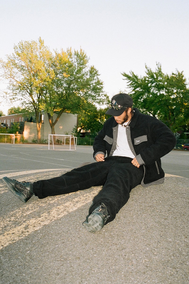 Dime Gears up for the Chilly Fall With Its Second Drop of the Season fall 2022 collection lookbook dime glory challenge skateboarding montreal canadian fleece jackets sweaters saint laurent
