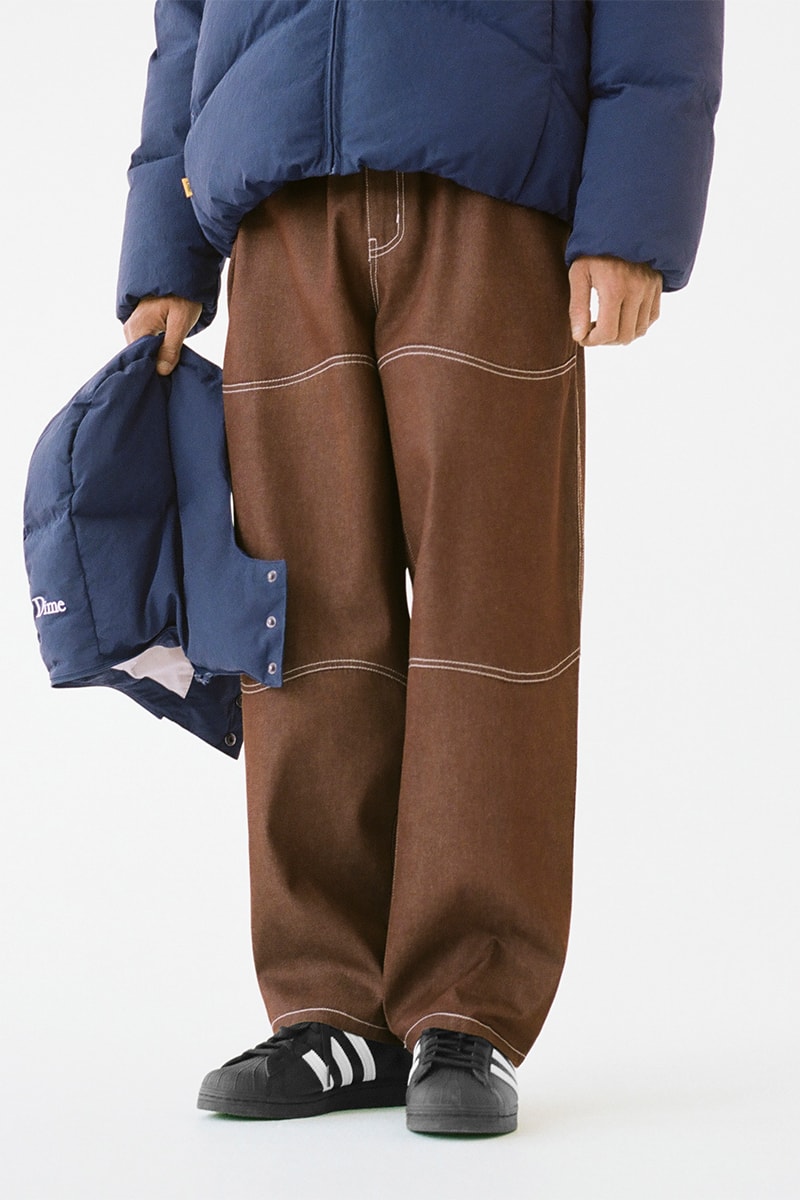 Dime Gears up for the Chilly Fall With Its Second Drop of the Season fall 2022 collection lookbook dime glory challenge skateboarding montreal canadian fleece jackets sweaters saint laurent