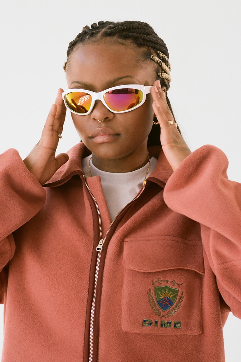 Dime Gears up for the Chilly Fall With Its Second Drop of the Season fall 2022 collection lookbook dime glory challenge skateboarding montreal canadian fleece jackets sweaters saint laurent