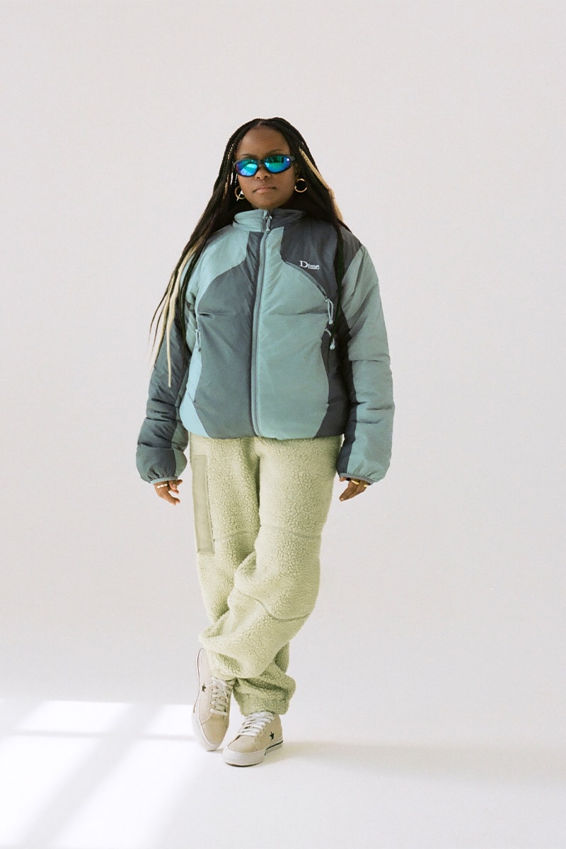 Dime Gears up for the Chilly Fall With Its Second Drop of the Season fall 2022 collection lookbook dime glory challenge skateboarding montreal canadian fleece jackets sweaters saint laurent
