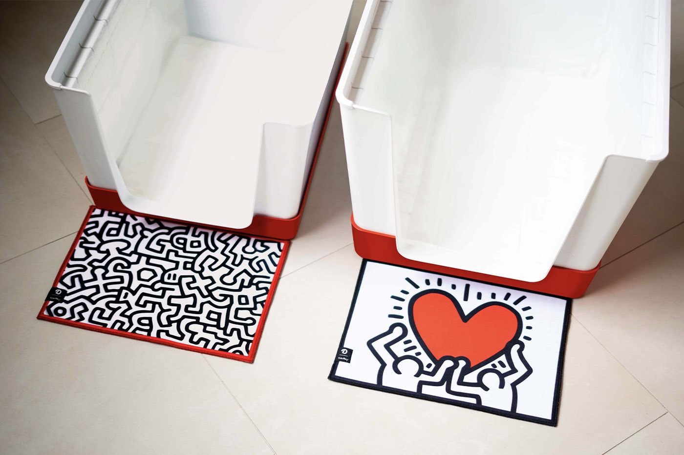 Doggy Bathroom's Elevated Litter Box Pays Homage to the Great Keith Haring