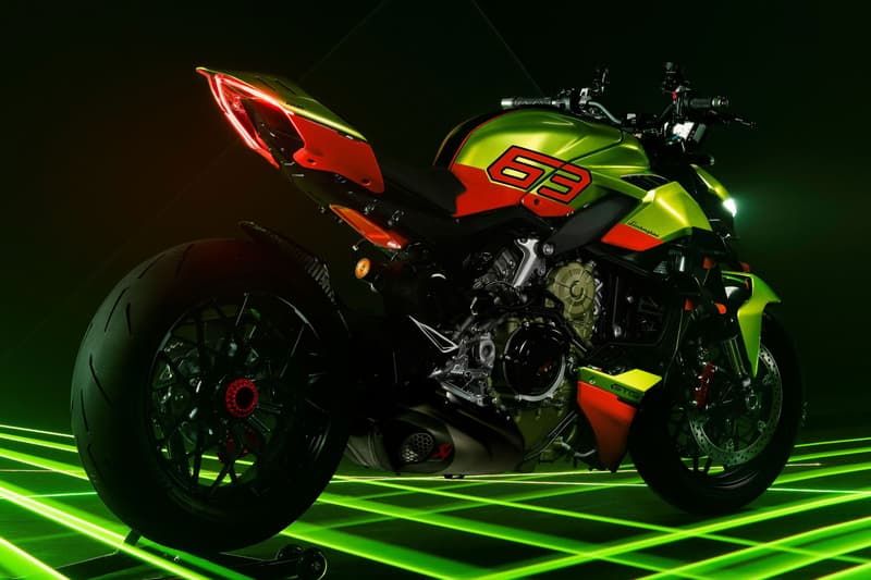 Ducati Lamborghini Street Fighter II V4 huracan sto panigale 23 verde citrea arancio dac limited edition numbered 630 63 release info date price