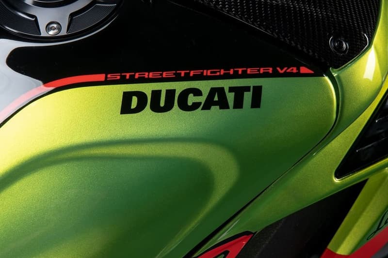 Ducati Lamborghini Street Fighter II V4 huracan sto panigale 23 verde citrea arancio dac limited edition numbered 630 63 release info date price