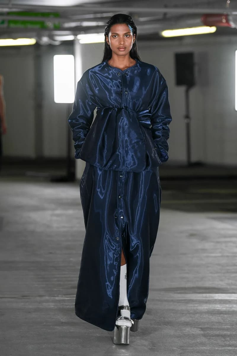 Edward Crutchley Spring Summer 2023 London Fashion Week SS23 Runway Show Hypebeast Review Emerging Designer 