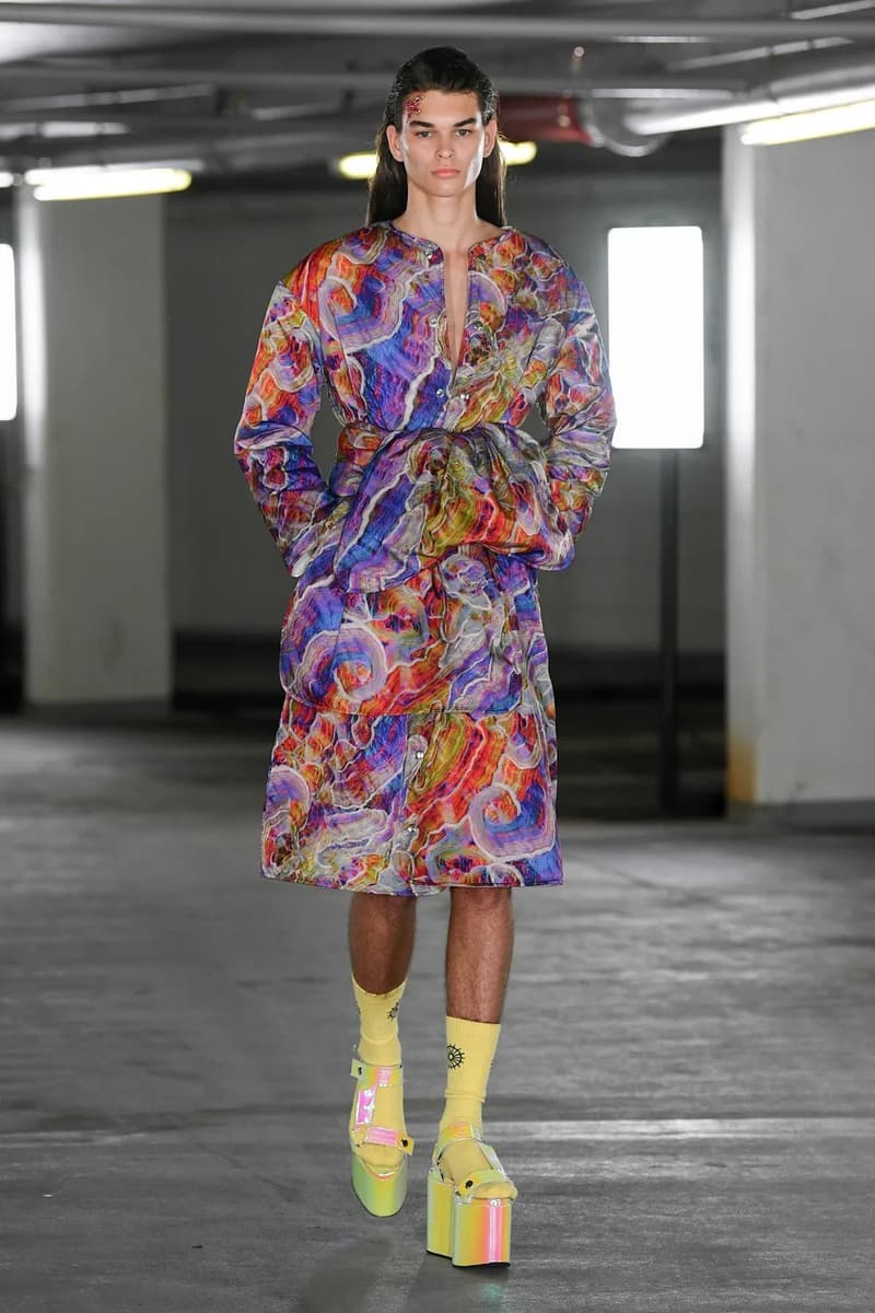 Edward Crutchley Spring Summer 2023 London Fashion Week SS23 Runway Show Hypebeast Review Emerging Designer 