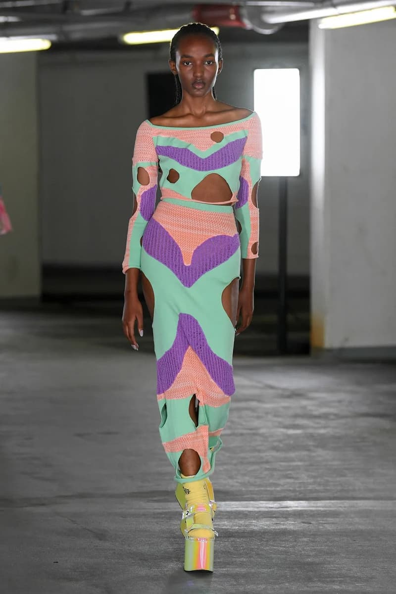 Edward Crutchley Spring Summer 2023 London Fashion Week SS23 Runway Show Hypebeast Review Emerging Designer 