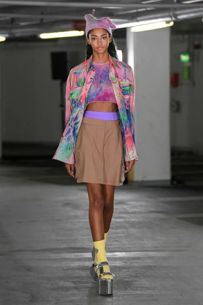 Edward Crutchley Spring Summer 2023 London Fashion Week SS23 Runway Show Hypebeast Review Emerging Designer 