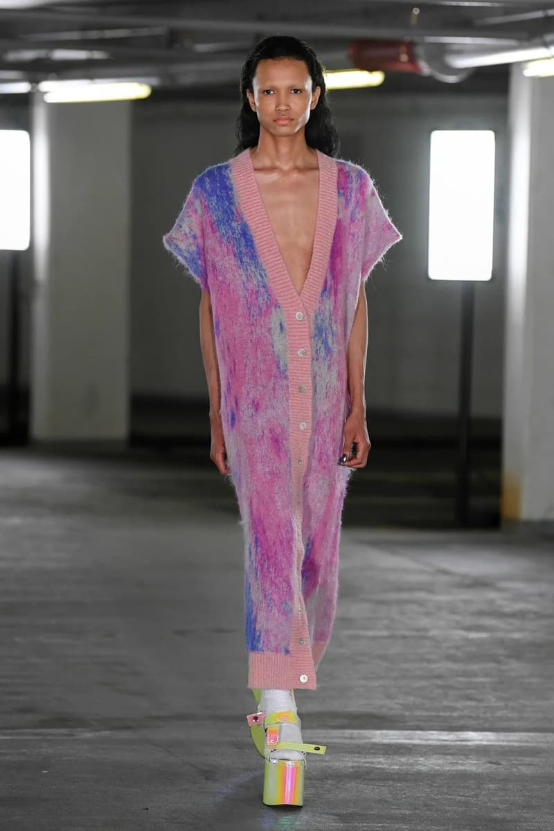 Edward Crutchley Spring Summer 2023 London Fashion Week SS23 Runway Show Hypebeast Review Emerging Designer 