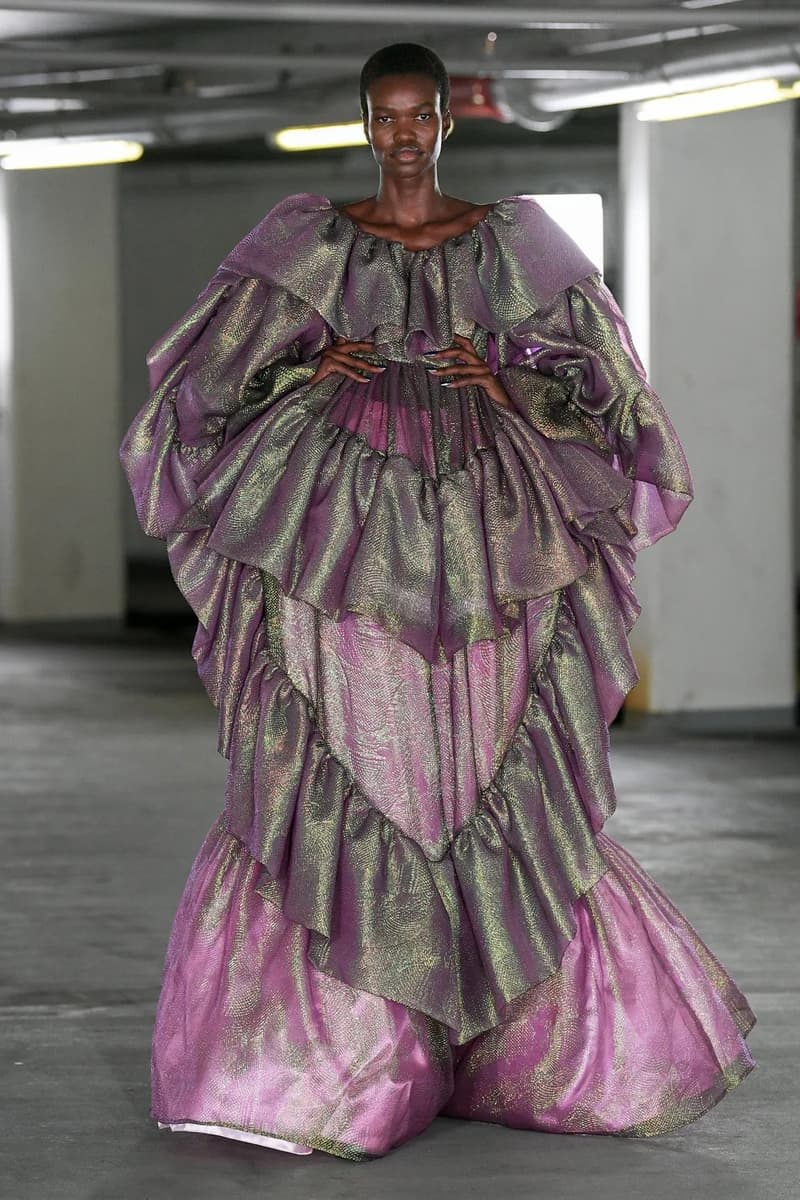 Edward Crutchley Spring Summer 2023 London Fashion Week SS23 Runway Show Hypebeast Review Emerging Designer 