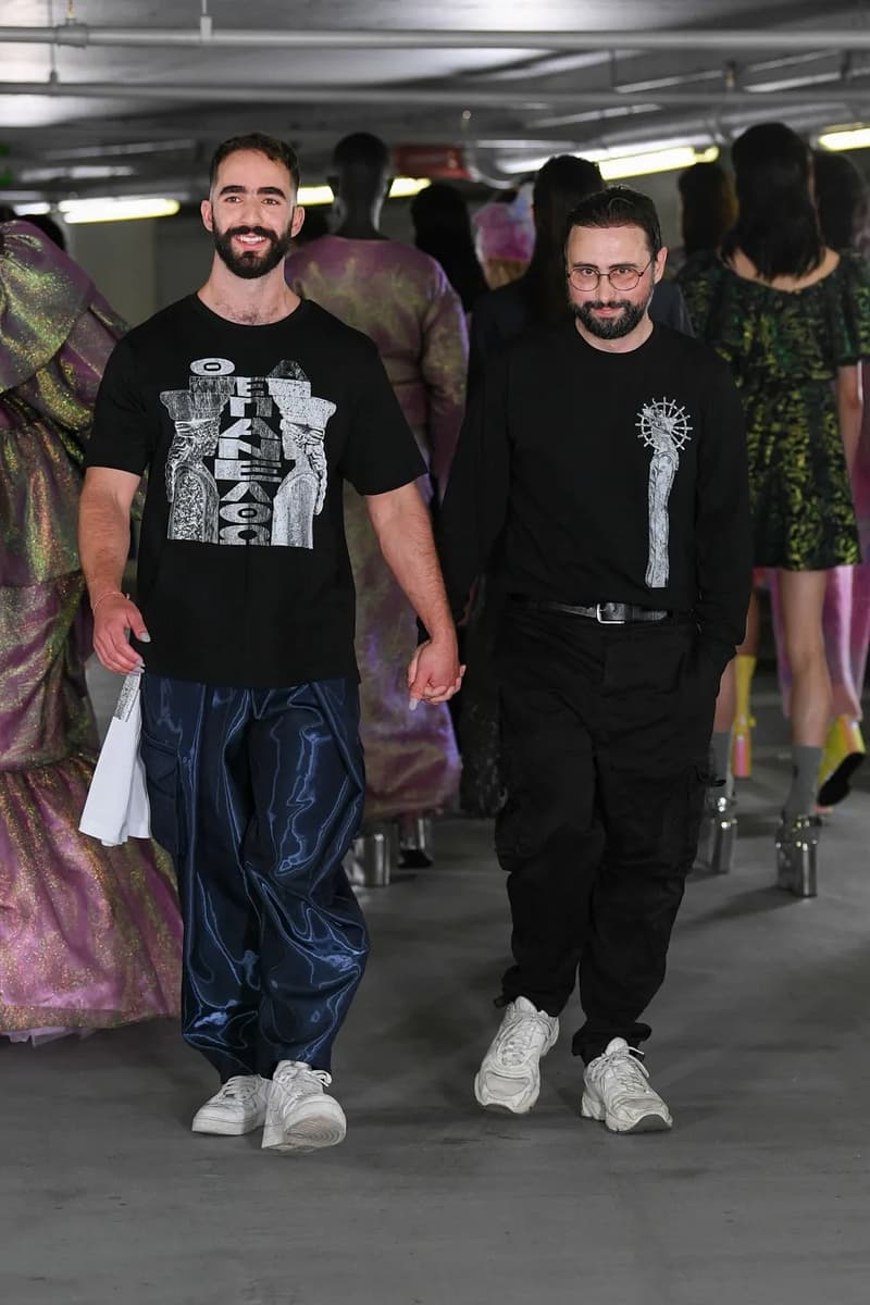 Edward Crutchley Spring Summer 2023 London Fashion Week SS23 Runway Show Hypebeast Review Emerging Designer 