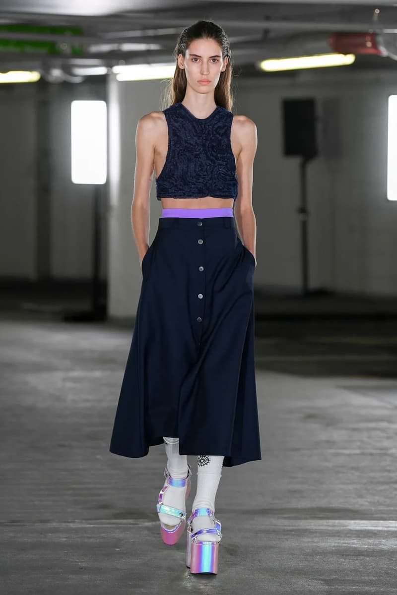 Edward Crutchley Spring Summer 2023 London Fashion Week SS23 Runway Show Hypebeast Review Emerging Designer 