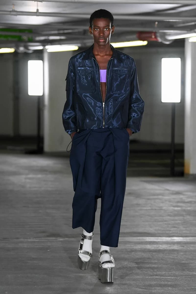 Edward Crutchley Spring Summer 2023 London Fashion Week SS23 Runway Show Hypebeast Review Emerging Designer 