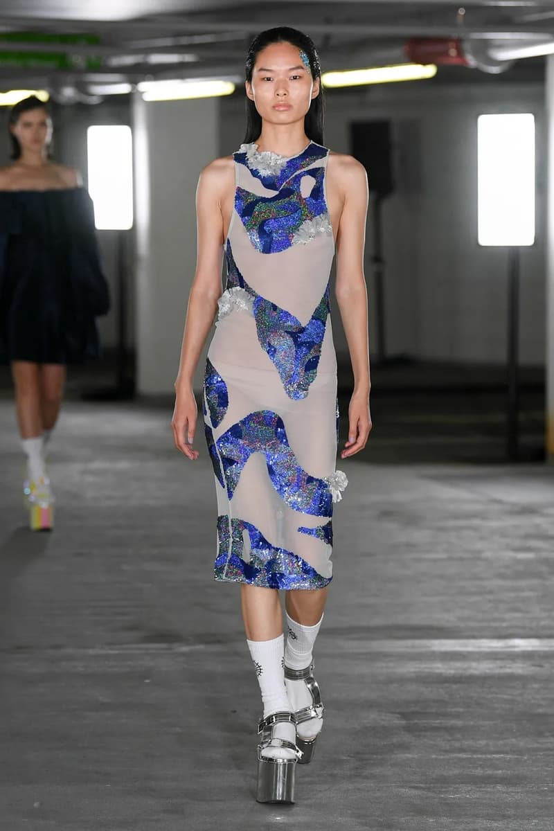 Edward Crutchley Spring Summer 2023 London Fashion Week SS23 Runway Show Hypebeast Review Emerging Designer 