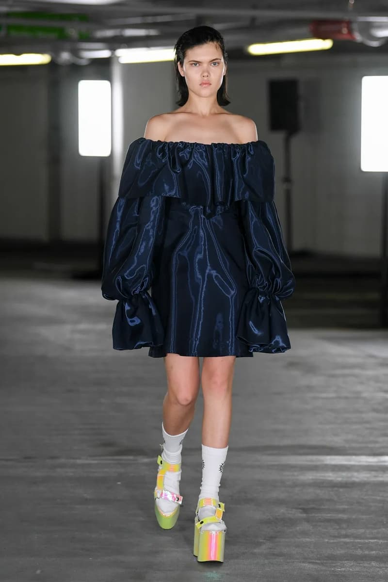 Edward Crutchley Spring Summer 2023 London Fashion Week SS23 Runway Show Hypebeast Review Emerging Designer 