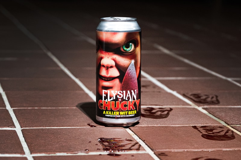 elysian brewing chucky pumpkin possessed beer release date info store list buying guide photos price halloween