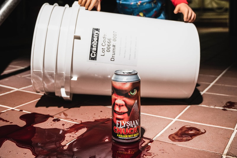 elysian brewing chucky pumpkin possessed beer release date info store list buying guide photos price halloween