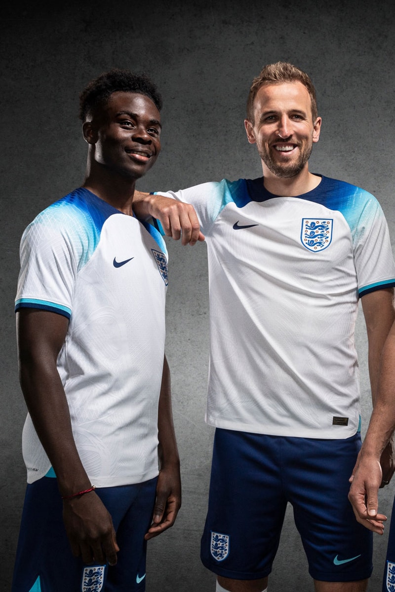Nike Football Qatar World Cup 2022 England Home Away Jersey Harry Kane Jadon Sancho Phil Foden Bakayo Saka Emile Smith Rowe