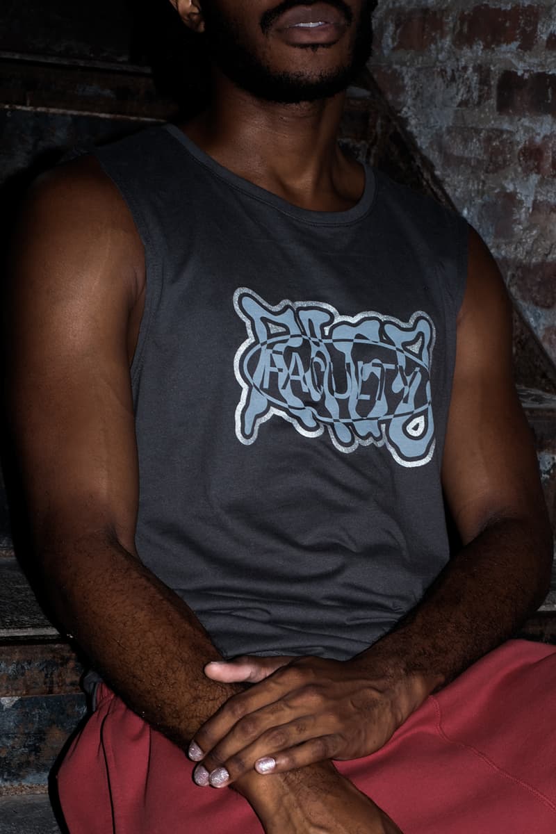 FACULTY "RAGE" Nail Lacquer Varnish Polish Men's Unisex Silver Chrome Glitter Tank Top Cap Nightlife United LGBTQIA Queer Community