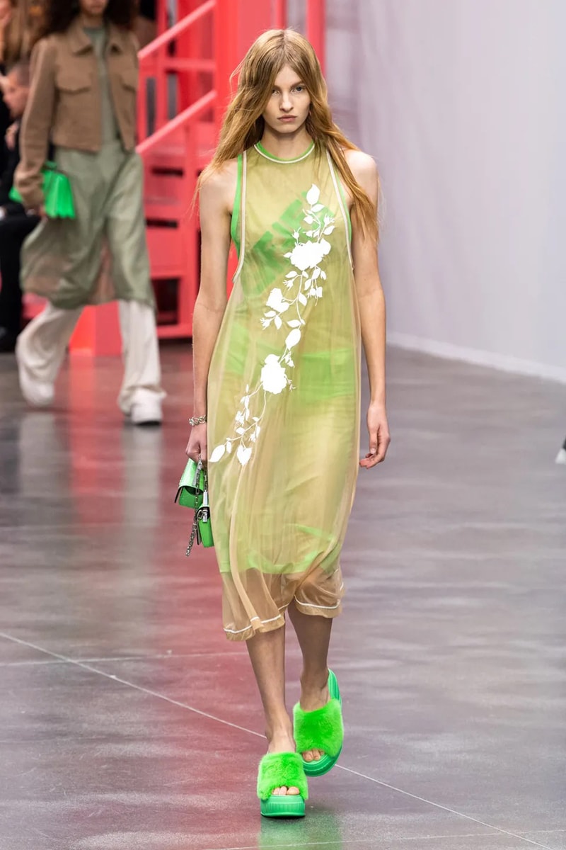 Kim Jones Goes Green for Fendi’s SS23 Collection for Milan Fashion Week