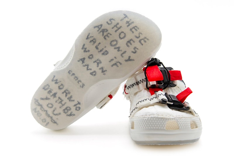 Fe rker Reimagines Tom Sachs' NikeCraft Mars Yard 3.0 as a crocs Clog custom craft release info date price rafflef