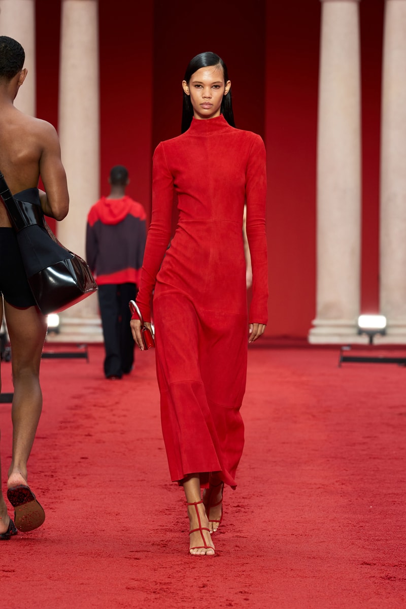 Ferragamo’s SS23 Show Provided a Fiery Debut for Designer Maximilian Davis