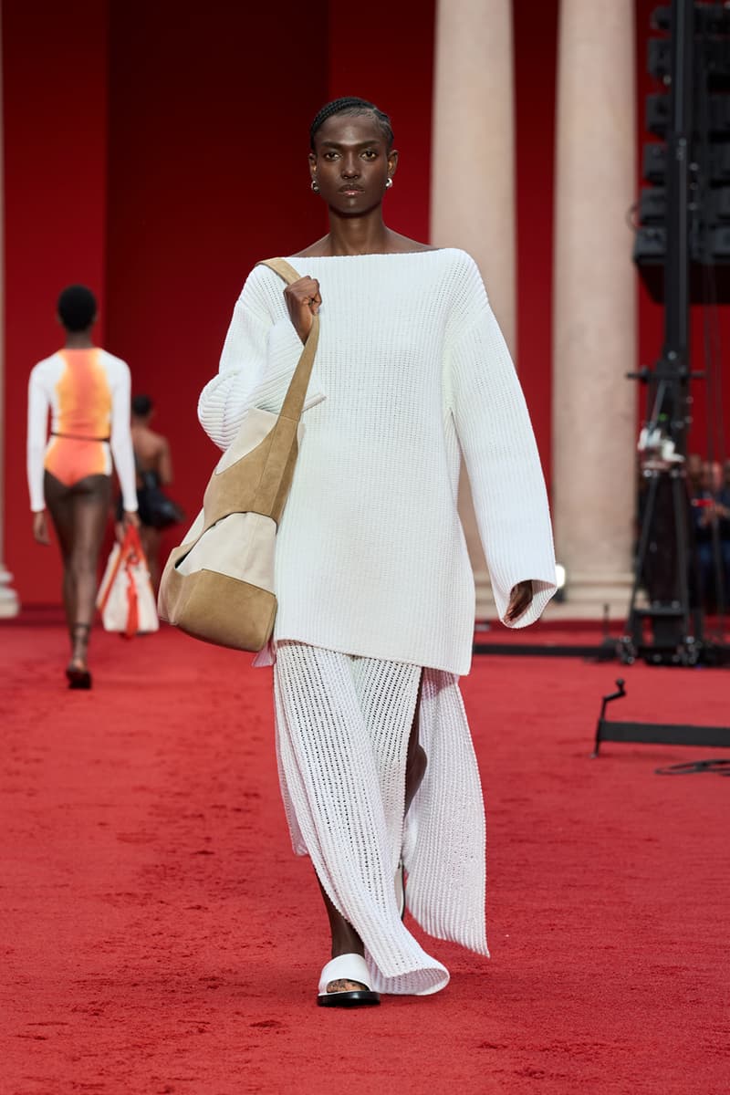Ferragamo’s SS23 Show Provided a Fiery Debut for Designer Maximilian Davis