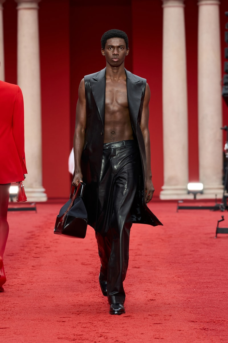 Ferragamo’s SS23 Show Provided a Fiery Debut for Designer Maximilian Davis