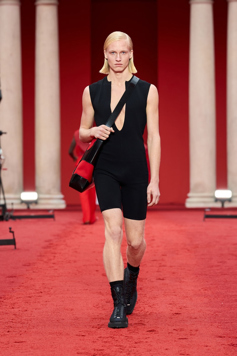 Ferragamo’s SS23 Show Provided a Fiery Debut for Designer Maximilian Davis