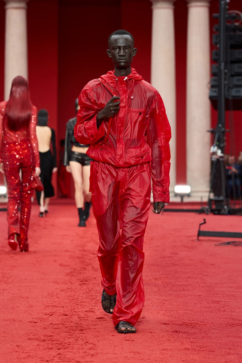 Ferragamo’s SS23 Show Provided a Fiery Debut for Designer Maximilian Davis