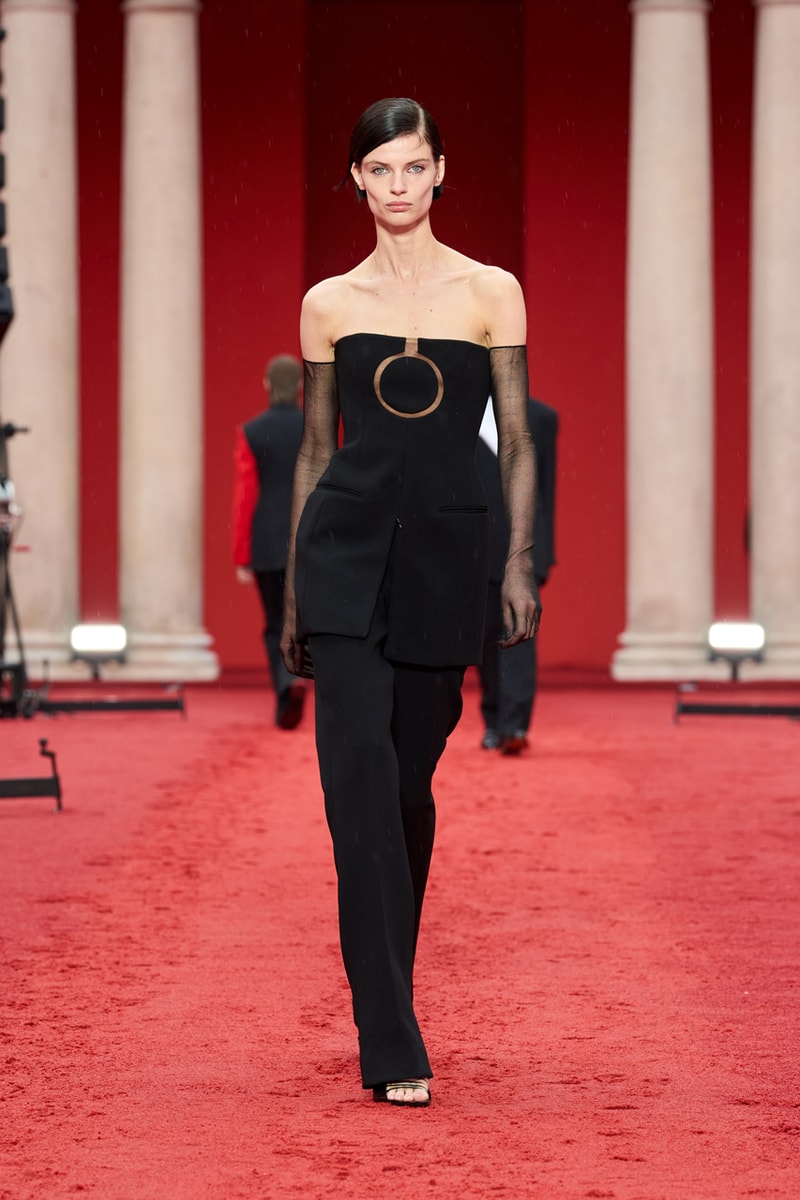Ferragamo’s SS23 Show Provided a Fiery Debut for Designer Maximilian Davis