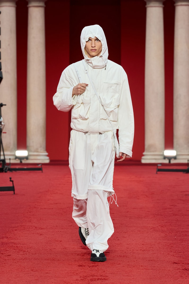 Ferragamo’s SS23 Show Provided a Fiery Debut for Designer Maximilian Davis