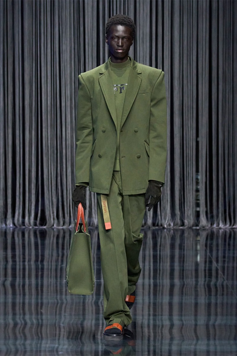Ferrari Takes a Third Victory Lap Around the Fashion Circuit With SS23 Collection spring/summer 2023 milan fashion week race car teatro lirico juventus italian lvmh rocco iannone