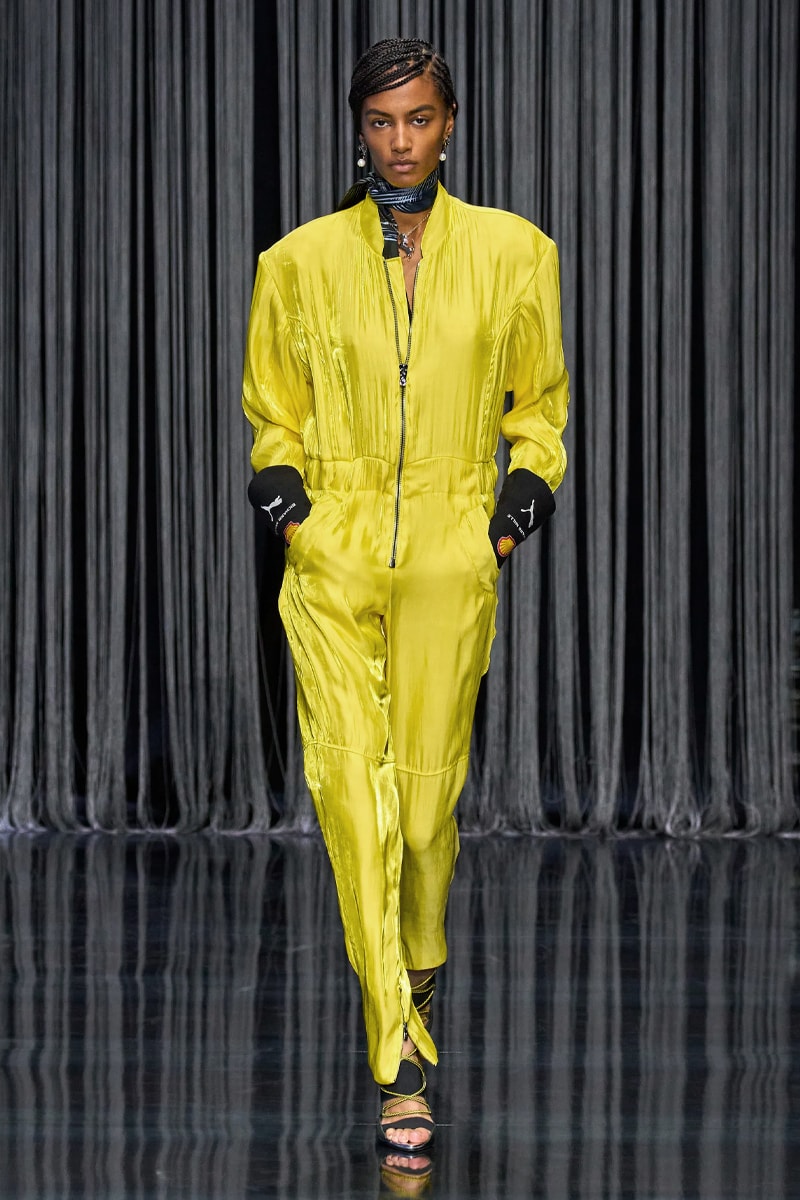 Ferrari Takes a Third Victory Lap Around the Fashion Circuit With SS23 Collection spring/summer 2023 milan fashion week race car teatro lirico juventus italian lvmh rocco iannone