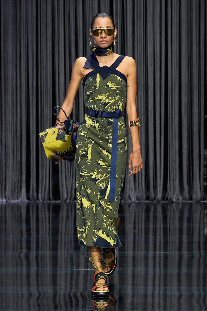 Ferrari Takes a Third Victory Lap Around the Fashion Circuit With SS23 Collection spring/summer 2023 milan fashion week race car teatro lirico juventus italian lvmh rocco iannone