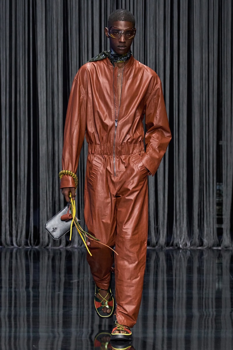 Ferrari Takes a Third Victory Lap Around the Fashion Circuit With SS23 Collection spring/summer 2023 milan fashion week race car teatro lirico juventus italian lvmh rocco iannone