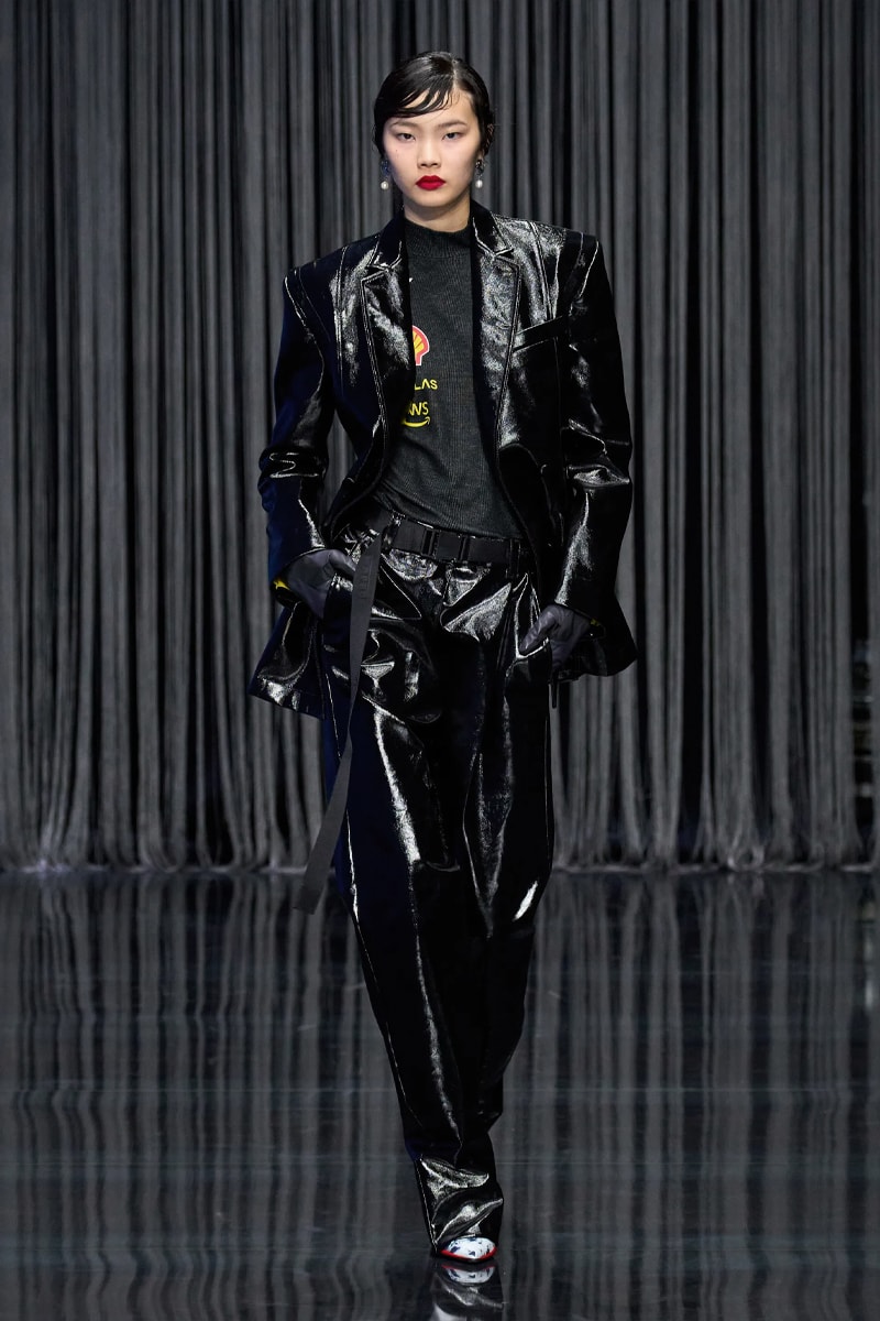 Ferrari Takes a Third Victory Lap Around the Fashion Circuit With SS23 Collection spring/summer 2023 milan fashion week race car teatro lirico juventus italian lvmh rocco iannone