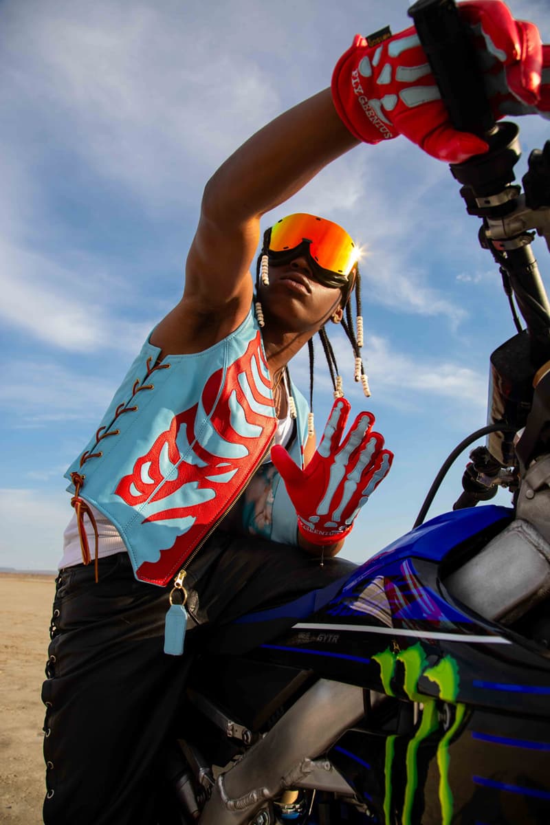 Fly Geenius Taps Aleali May For Collaborative Vanson Leathers Caspule